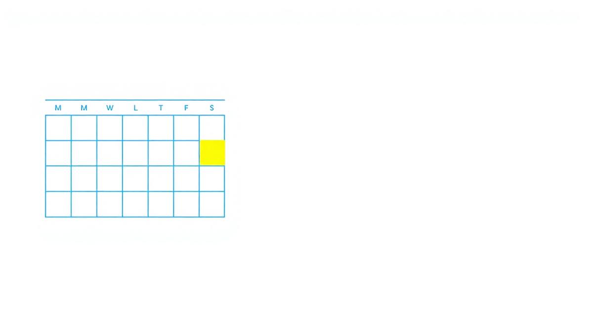 Illustration vectorielle bleue d'une file d'attente d'appels vers un cabinet médical avec un créneau de rendez-vous surligné en jaune